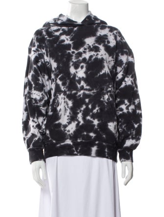 Proenza Schouler Tie-Dye Print Faux Fur Jacket