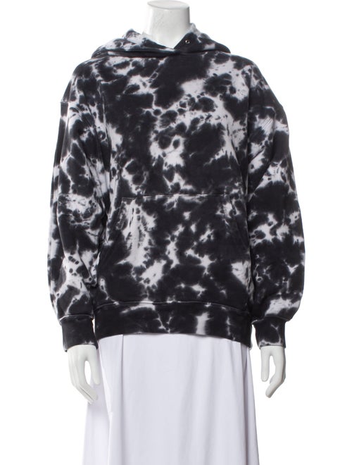 Proenza Schouler Tie-Dye Print Faux Fur Jacket