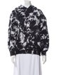 Proenza Schouler Tie-Dye Print Faux Fur Jacket