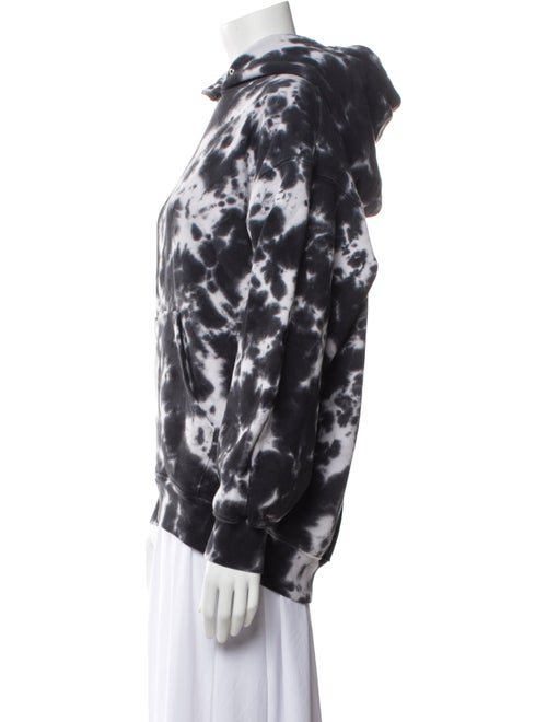Proenza Schouler Tie-Dye Print Faux Fur Jacket
