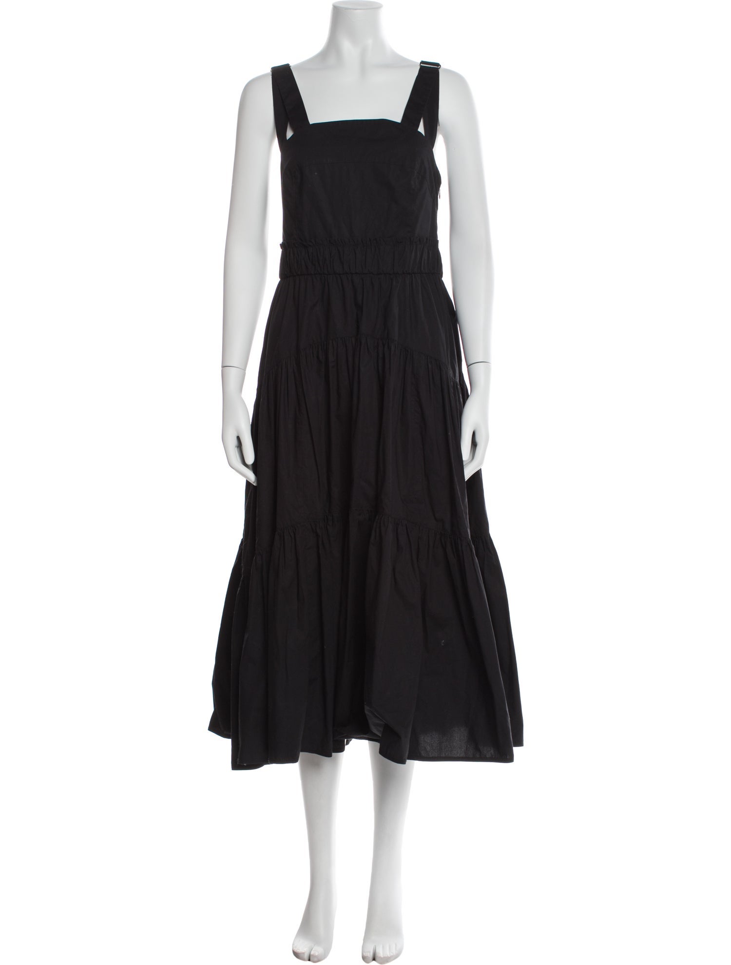 Proenza Schouler Square Neckline Long Dress