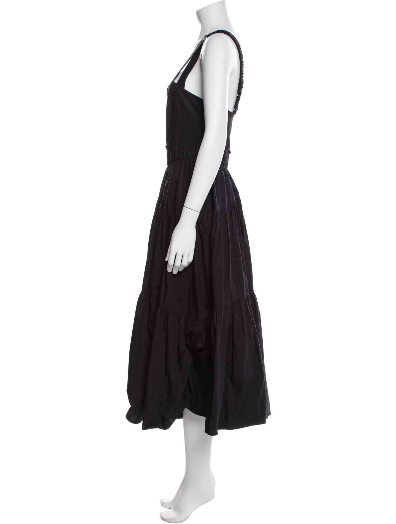 Proenza Schouler Square Neckline Long Dress