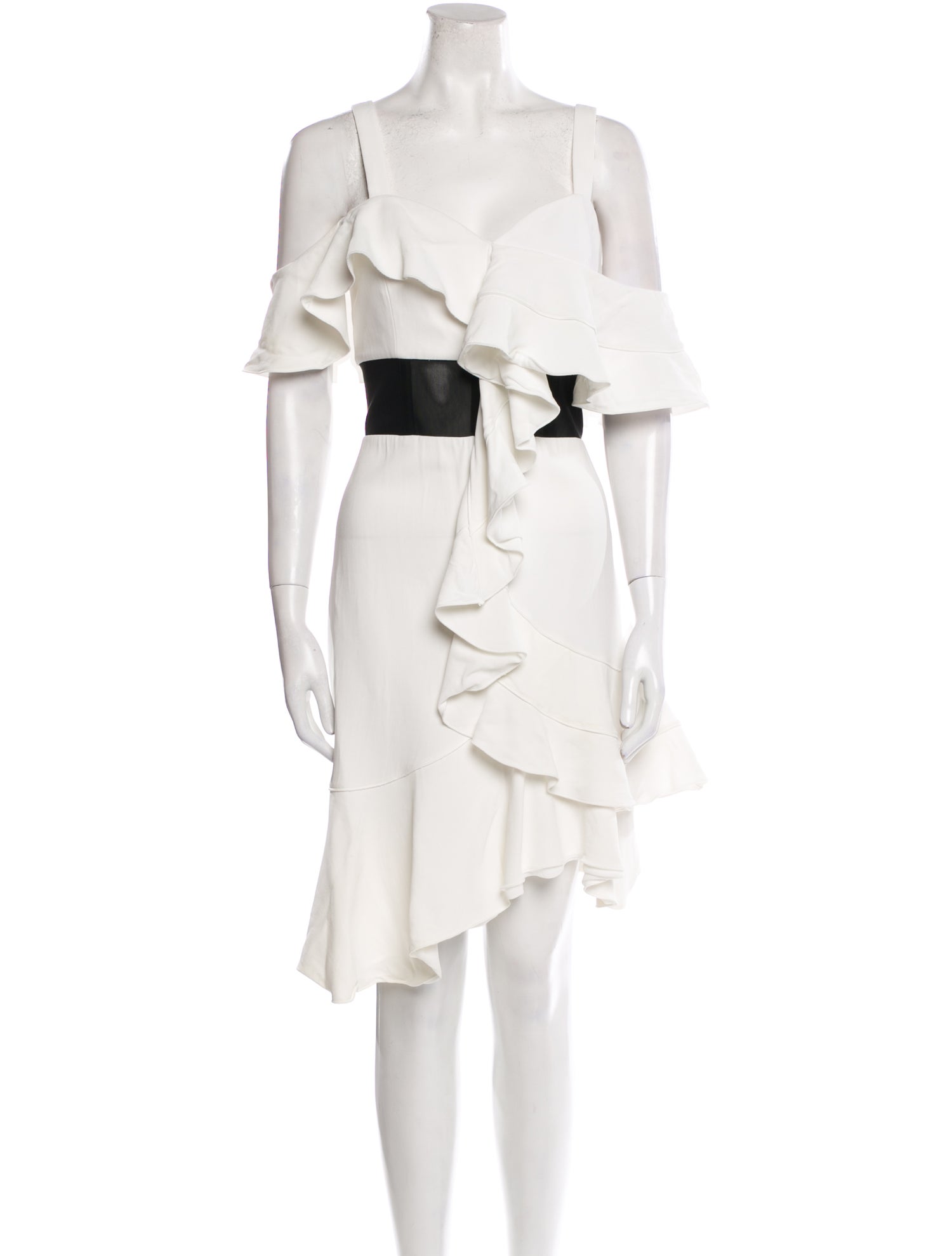 Proenza Schouler Square Neckline Knee-Length Dress