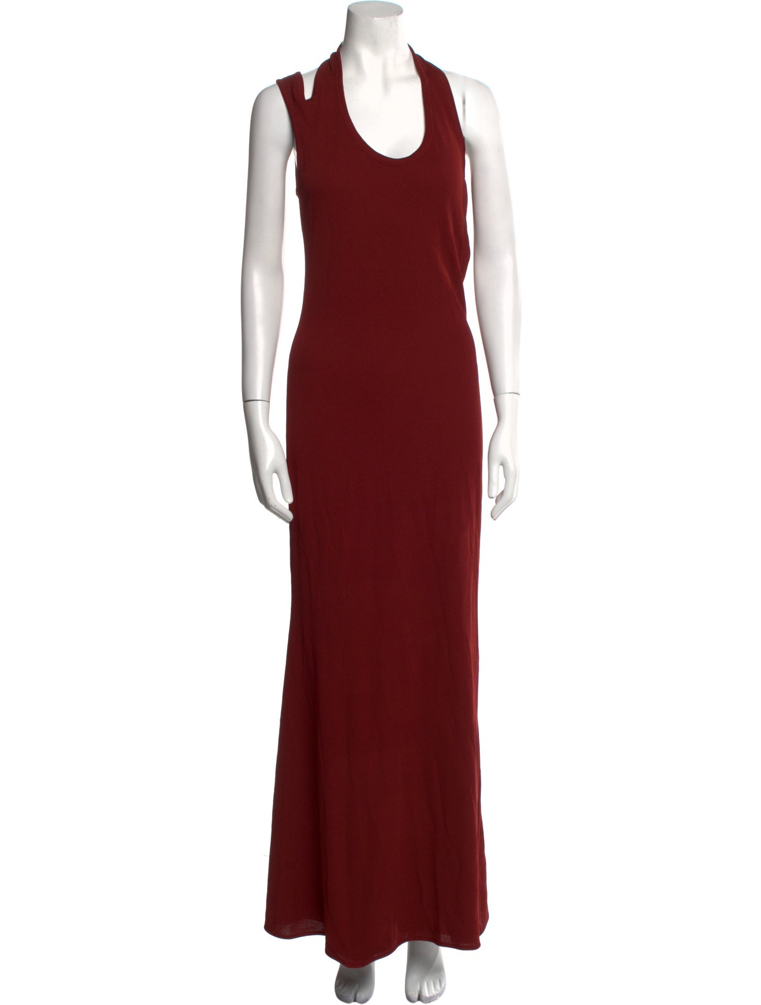 Proenza Schouler Scoop Neck Long Dress