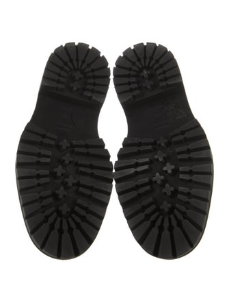 Proenza Schouler Suede Scalloped Accent Loafers