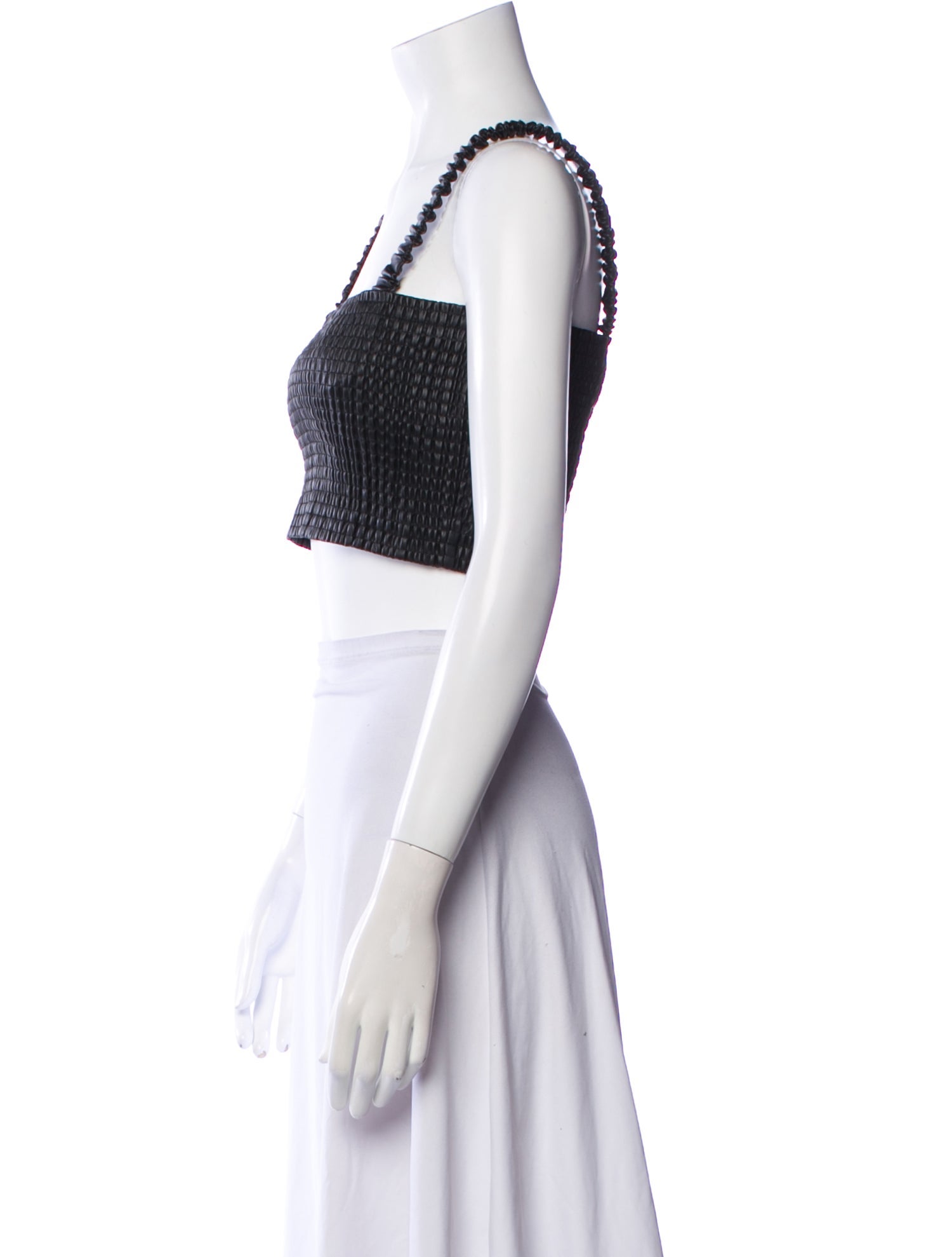 Proenza Schouler Square Neckline Sleeveless Crop Top