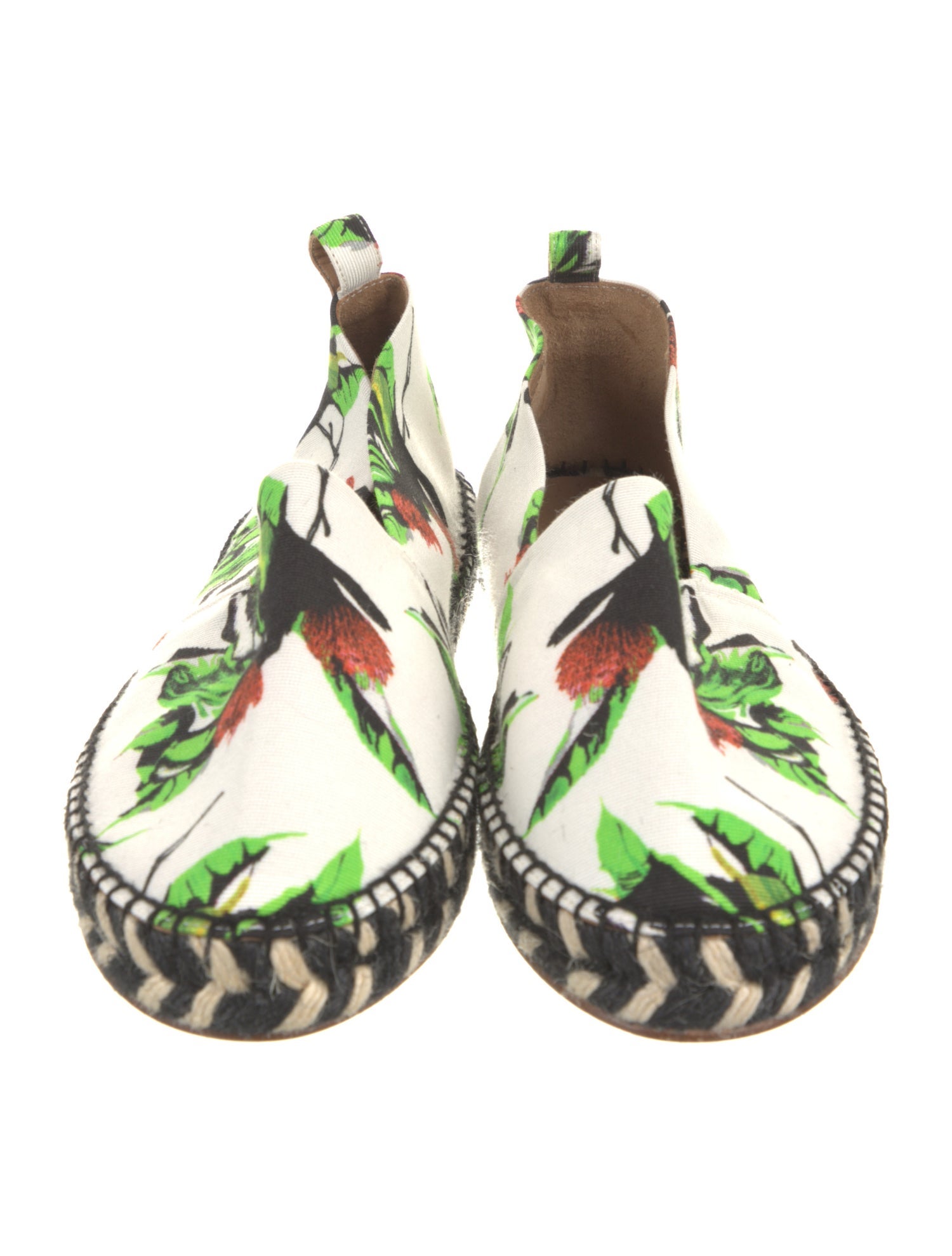 Proenza Schouler Canvas Printed Espadrilles