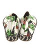 Proenza Schouler Canvas Printed Espadrilles
