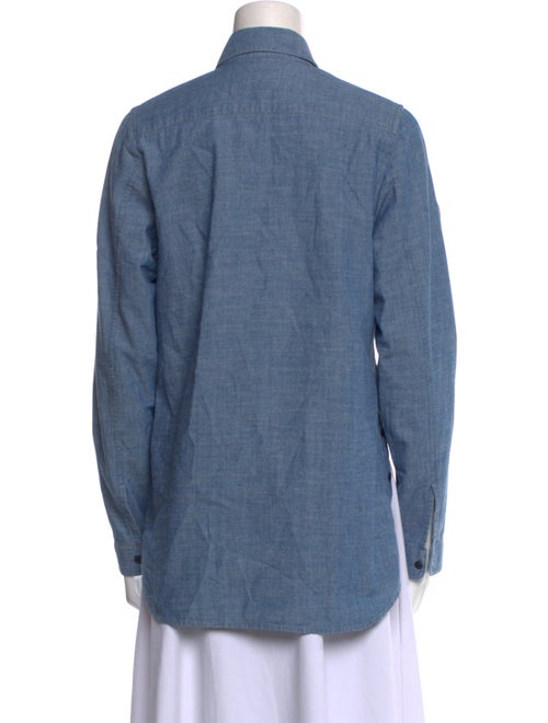 Proenza Schouler Long Sleeve Button-Up Top