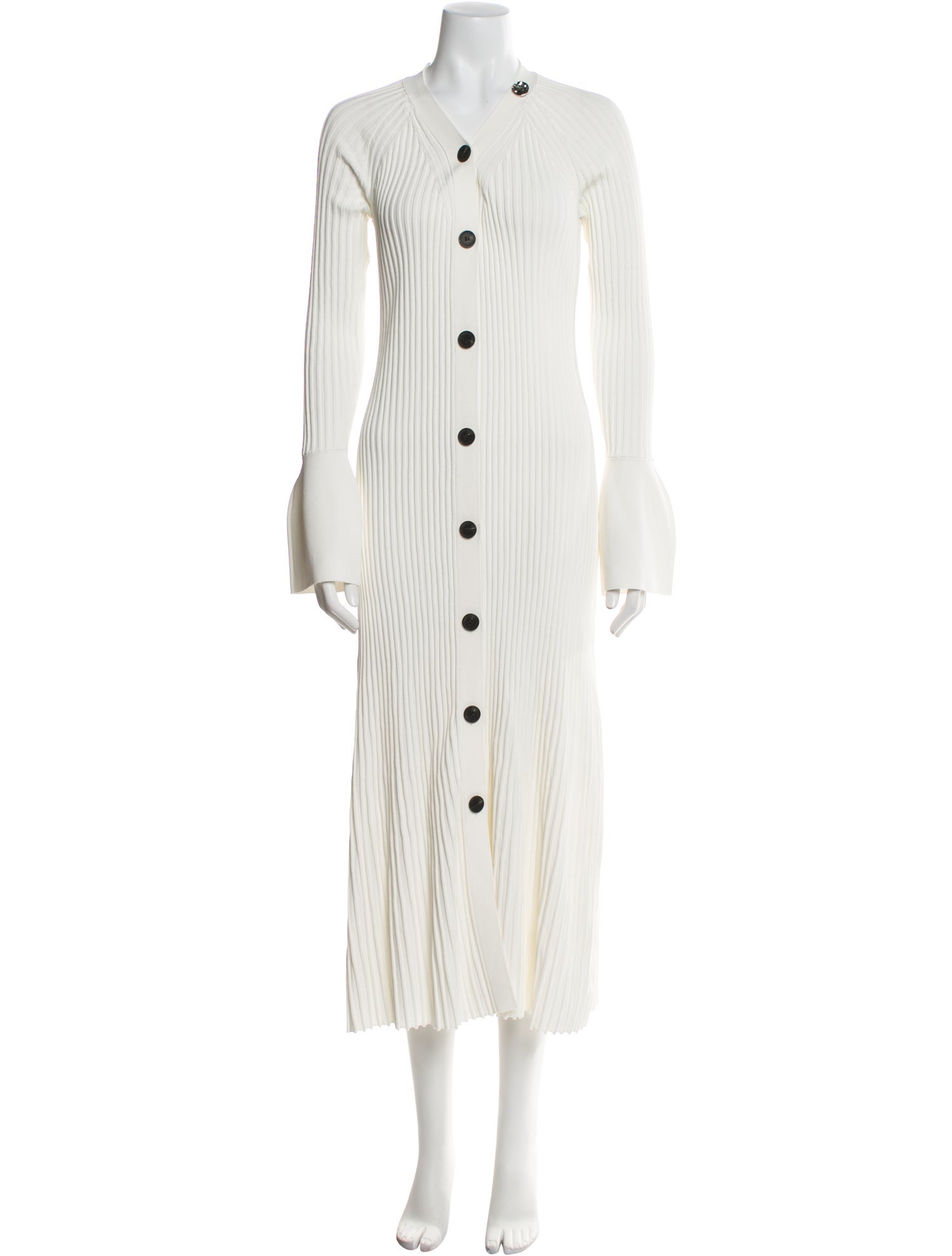 Proenza Schouler V-Neck Long Dress