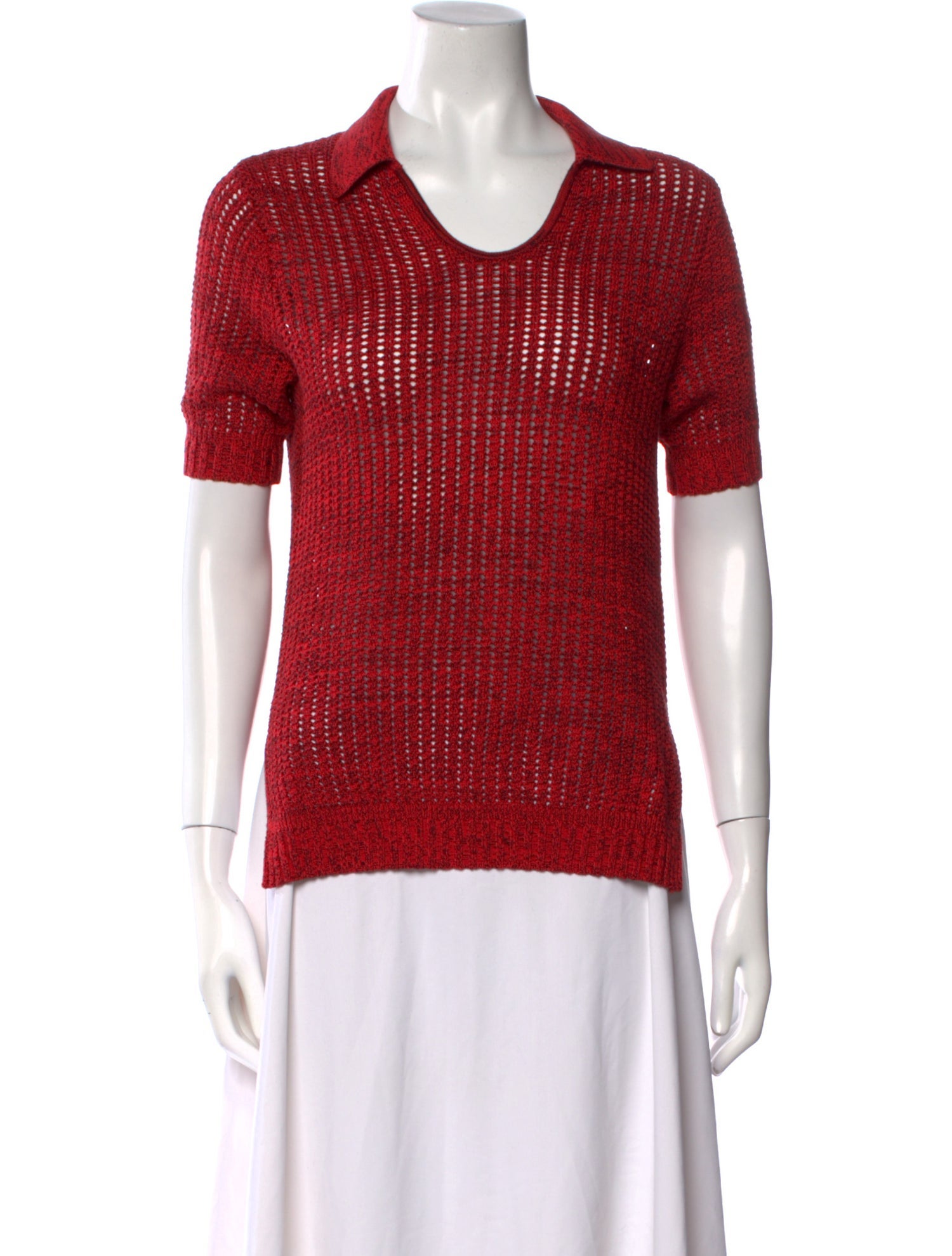 Proenza Schouler White Label Silk Scoop Neck Top