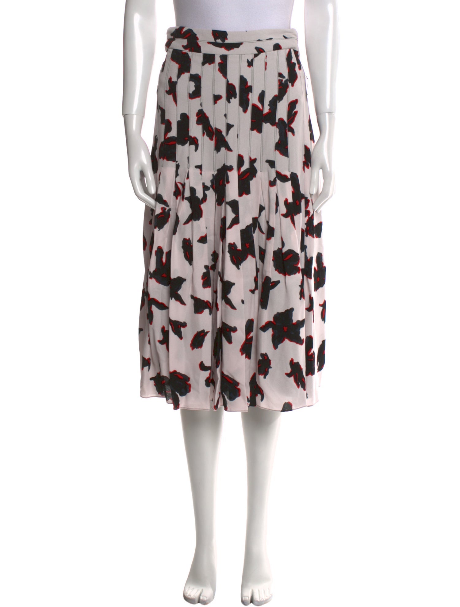 Proenza Schouler Printed Midi Length Skirt