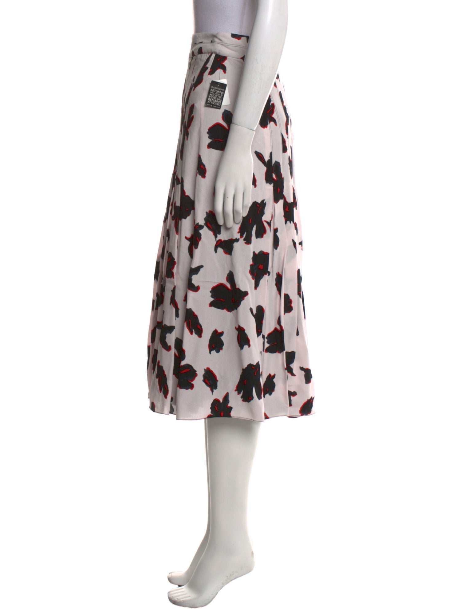 Proenza Schouler Printed Midi Length Skirt