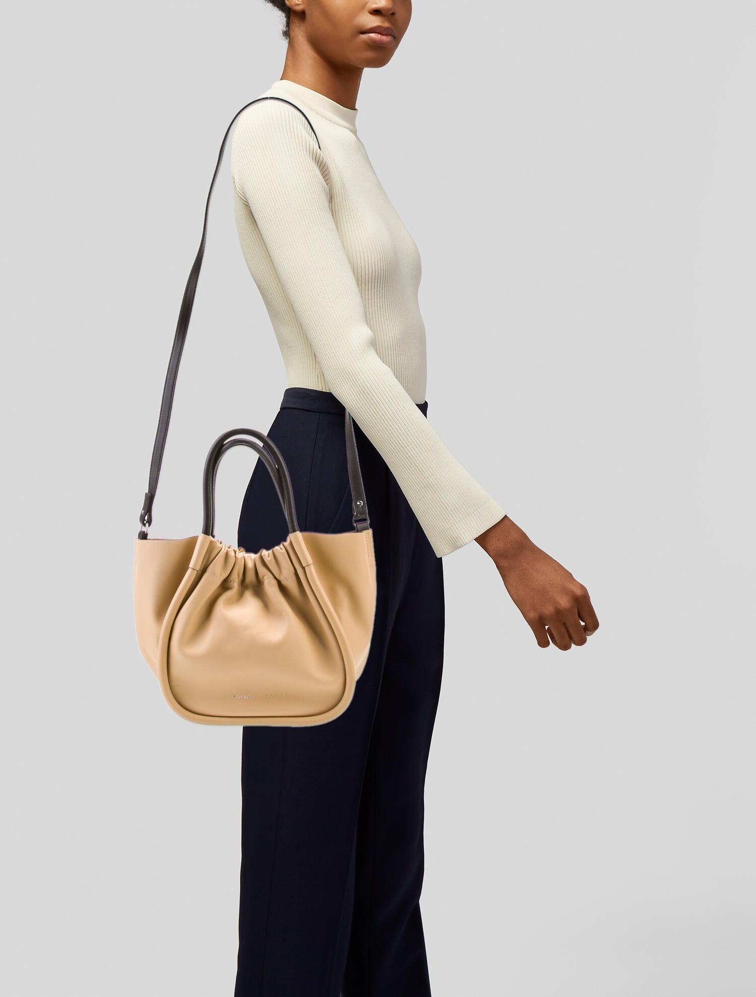 Kate Spade New York Leather Crossbody Bag - Neutrals