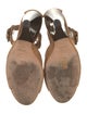 Proenza Schouler Suede T-Strap Sandals