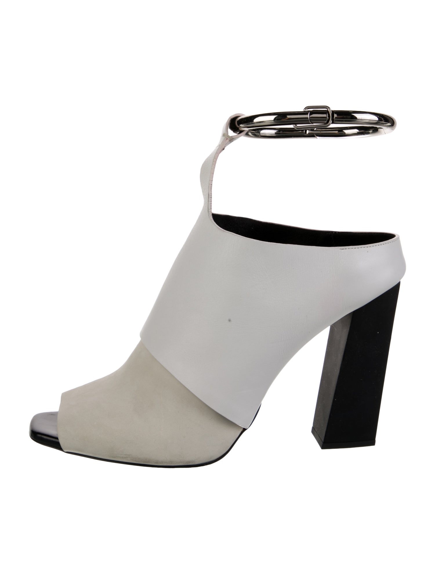 Proenza Schouler Leather Slingback Sandals