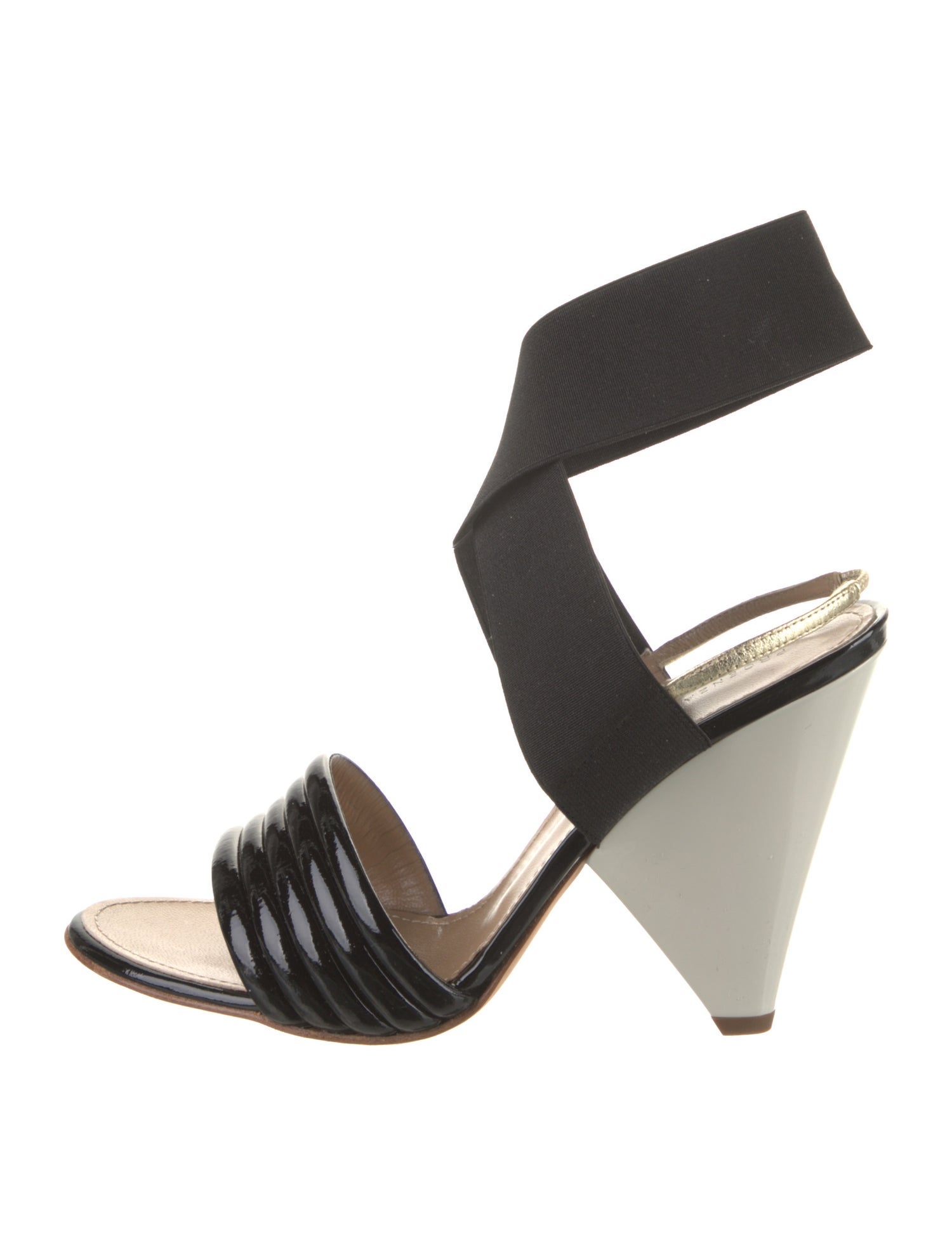 Proenza Schouler Patent Leather Slingback Sandals