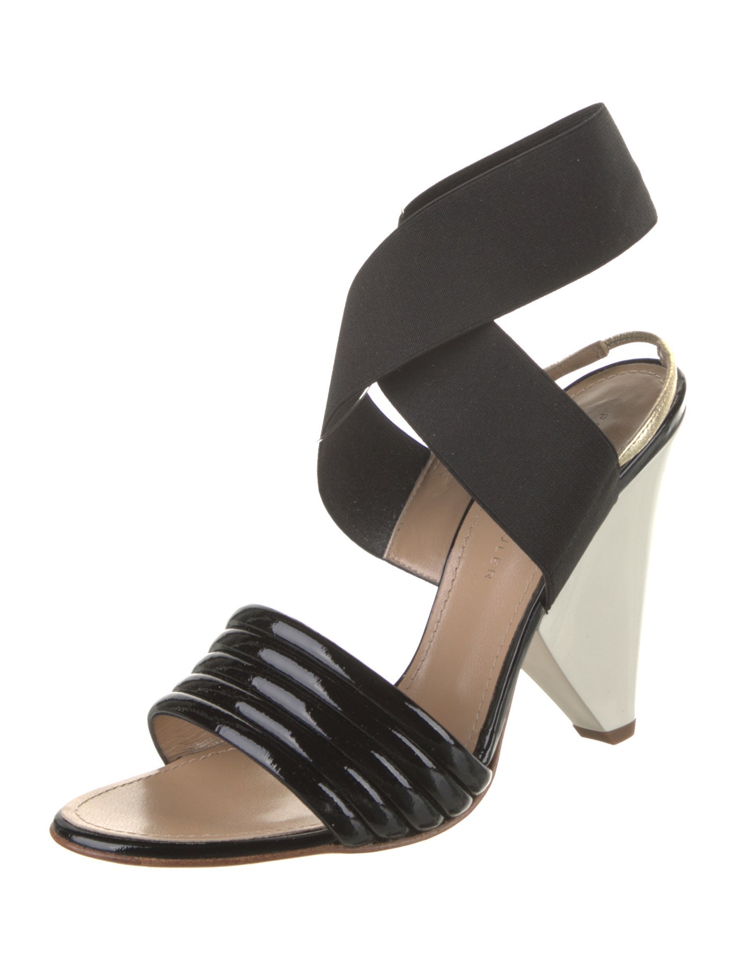 Proenza Schouler Patent Leather Slingback Sandals