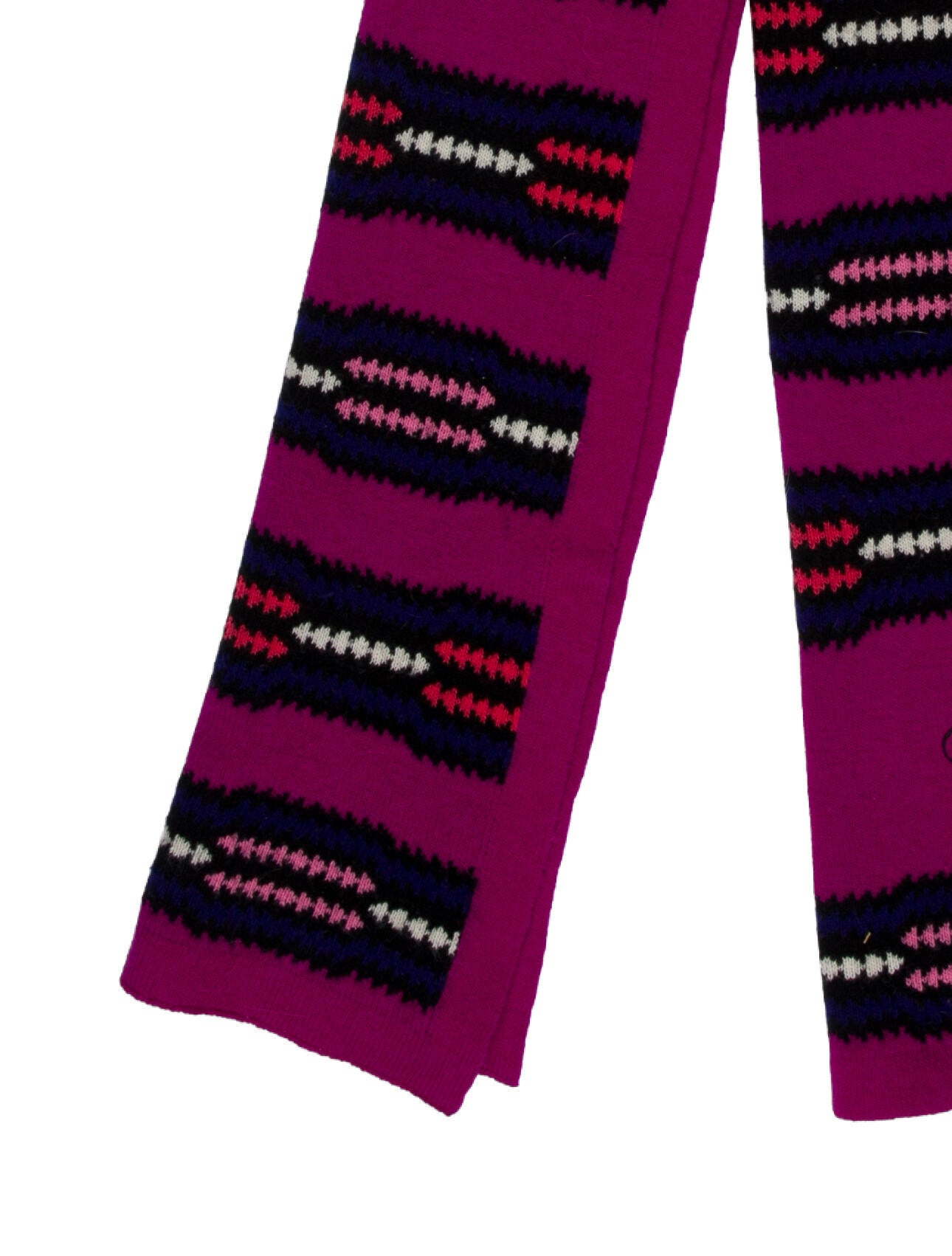 Proenza Schouler Wool Striped Scarf