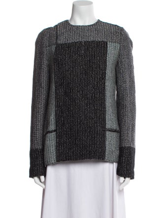 Proenza Schouler Tweed Pattern Evening Jacket