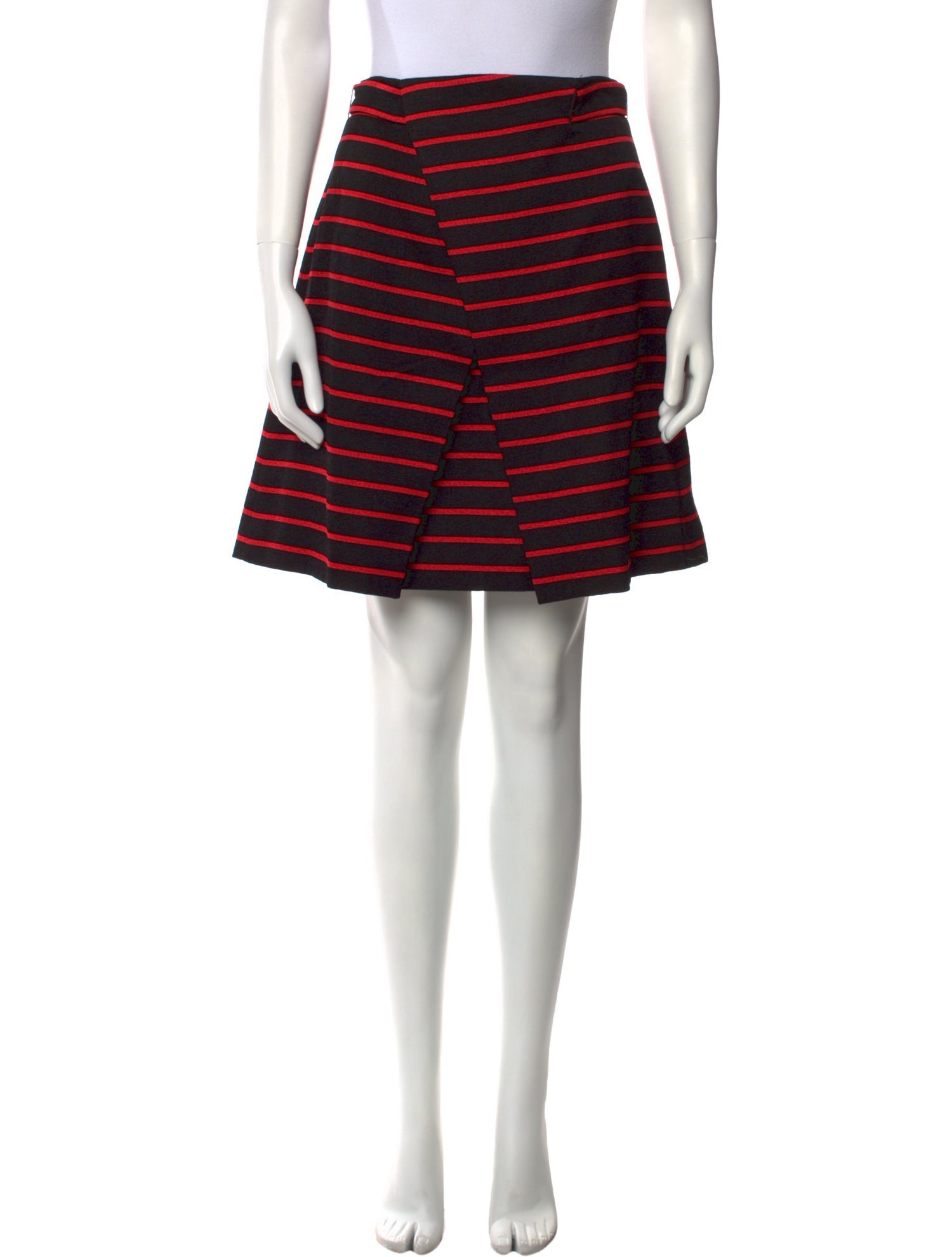 Proenza Schouler Striped Knee-Length Skirt