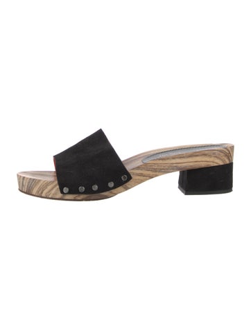 Proenza Schouler Sandals Suede Slides 6