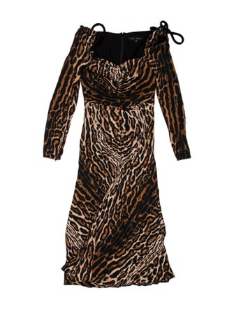 Proenza Schouler Animal Print Long Dress w/ Tags