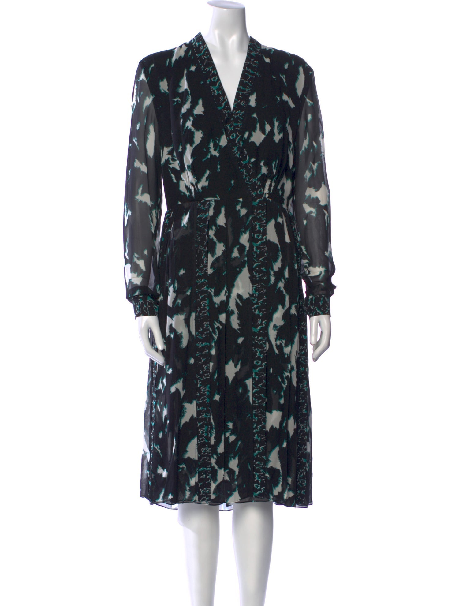 Proenza Schouler Silk Midi Length Dress