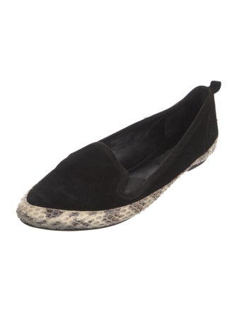 Proenza Schouler Suede Animal Print Espadrilles