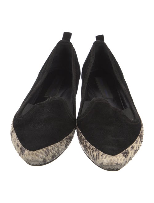 Proenza Schouler Suede Animal Print Espadrilles