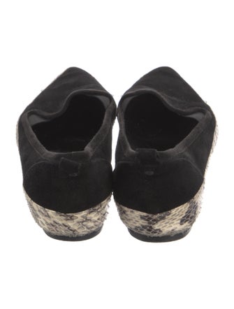 Proenza Schouler Suede Animal Print Espadrilles