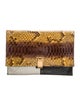 Proenza Schouler Python Clutch