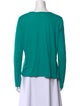 Proenza Schouler Crew Neck Long Sleeve Top