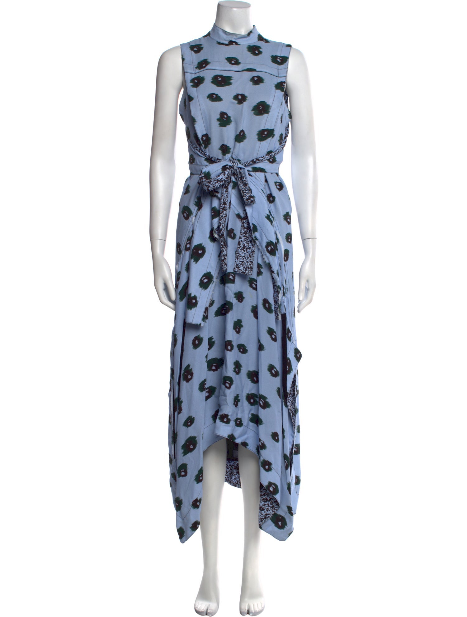 Proenza Schouler Printed Long Dress