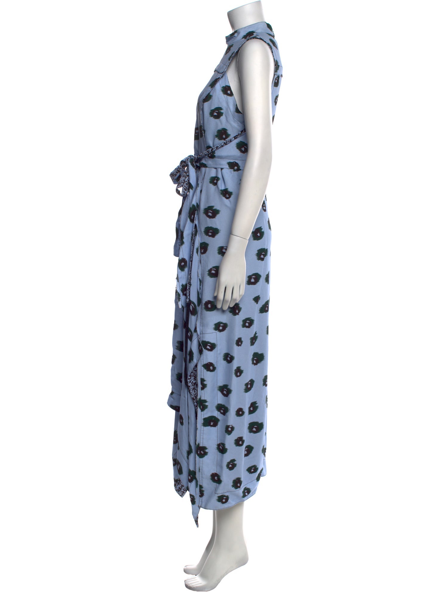 Proenza Schouler Printed Long Dress