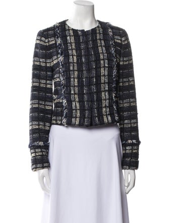 Proenza Schouler Tweed Pattern Evening Jacket