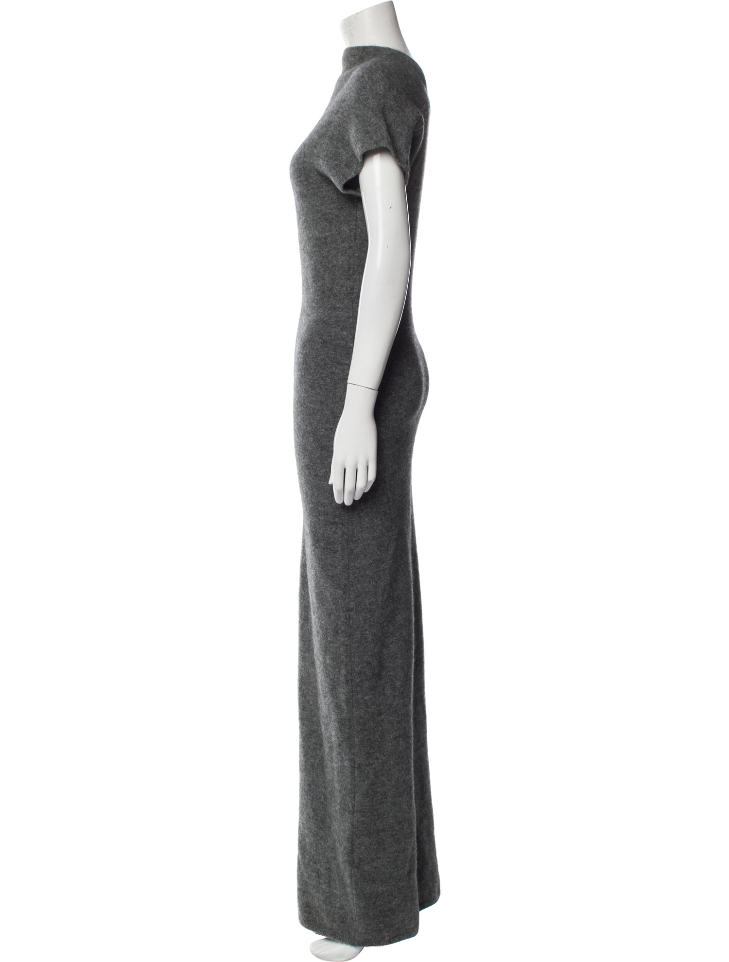 Proenza Schouler Mock Neck Long Dress