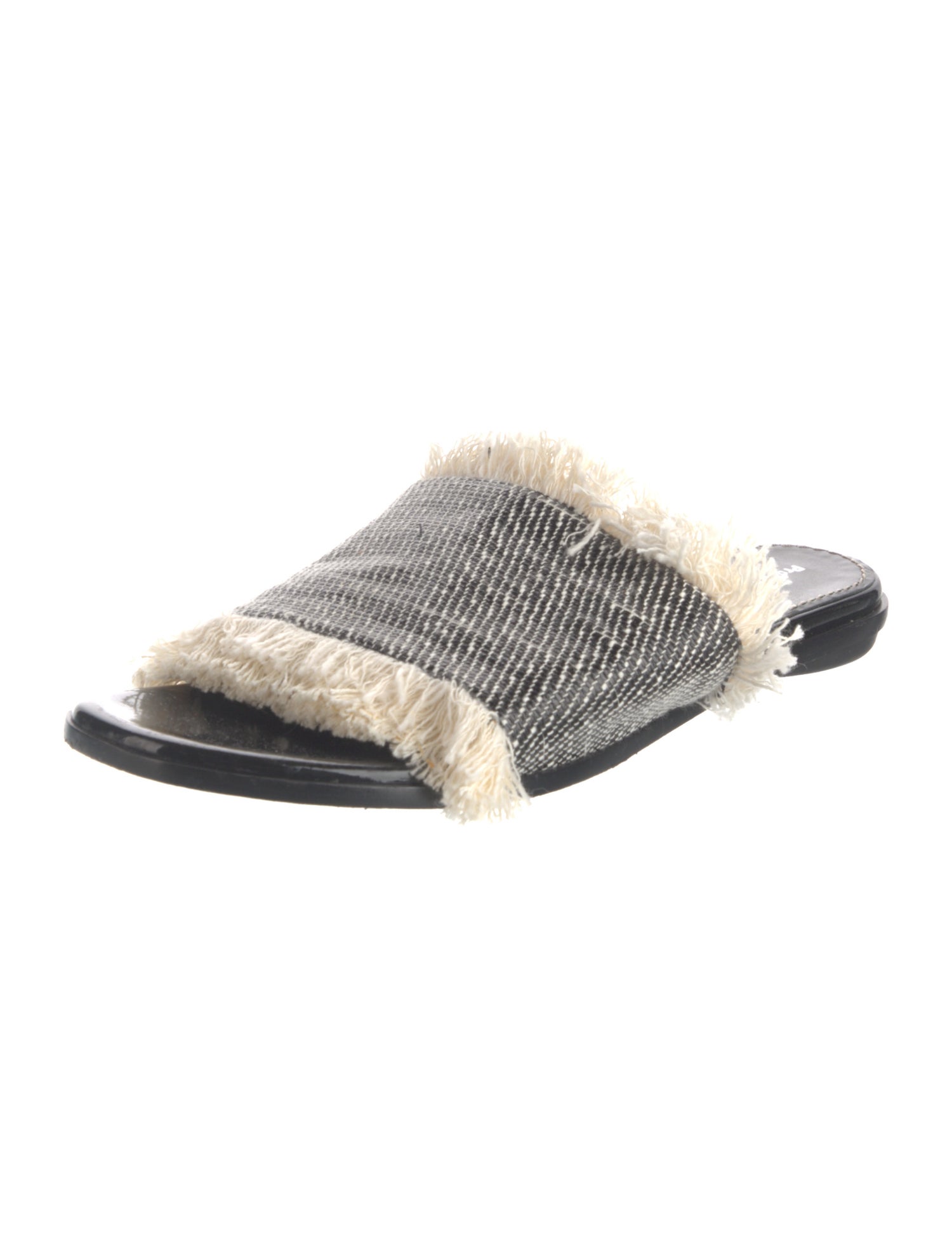 Proenza Schouler Fringe Trim Accent Slides