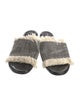 Proenza Schouler Fringe Trim Accent Slides