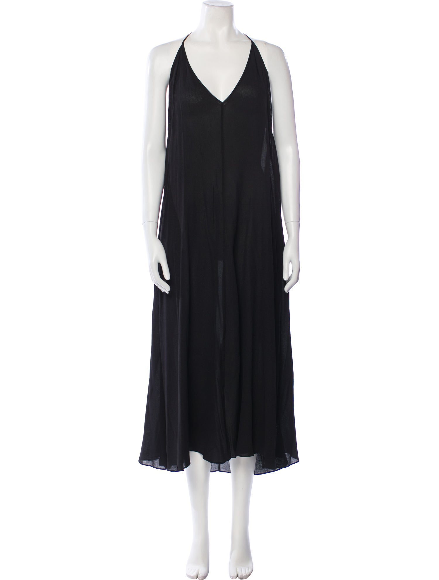 Proenza Schouler V-Neck Long Dress