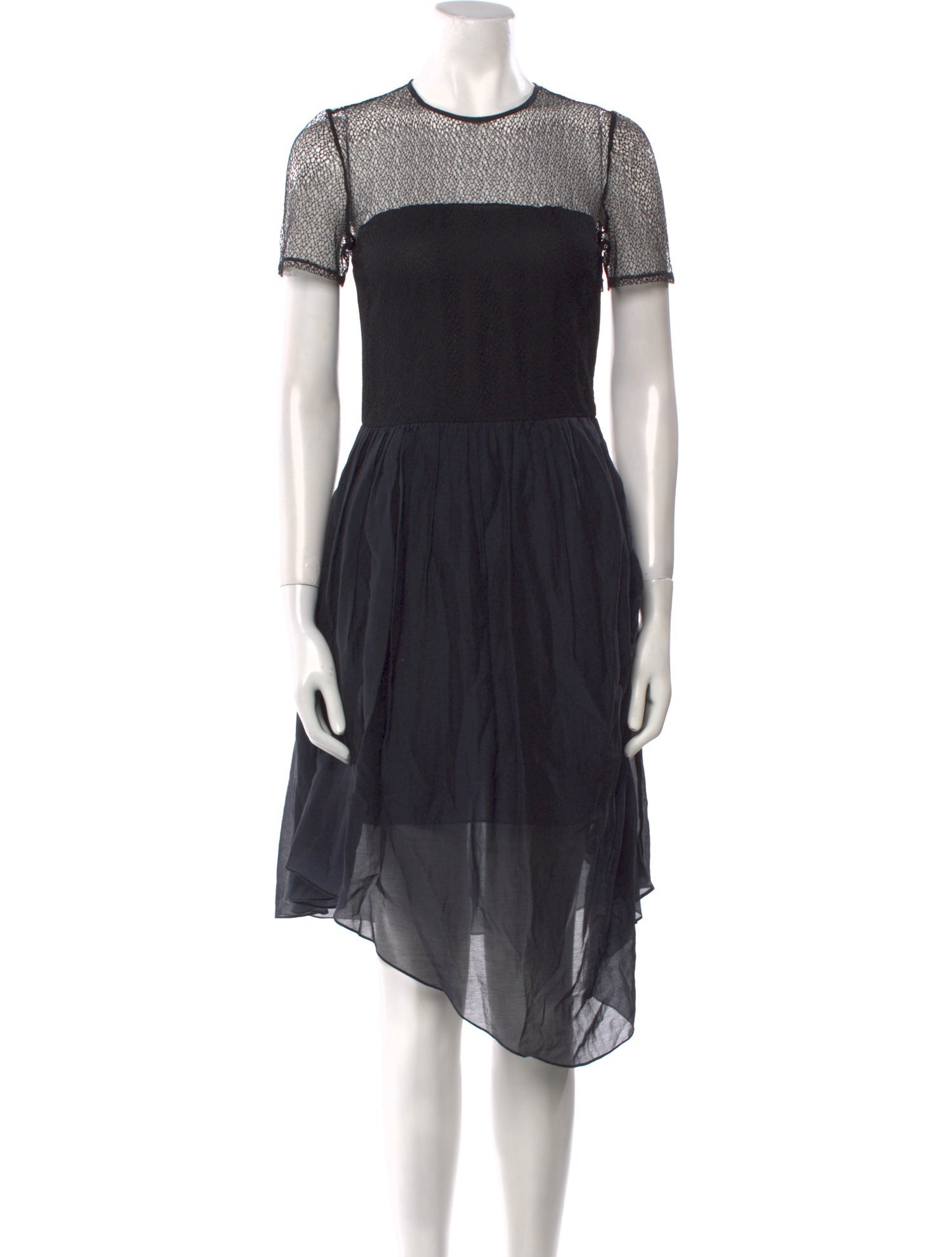 Proenza Schouler Crew Neck Midi Length Dress