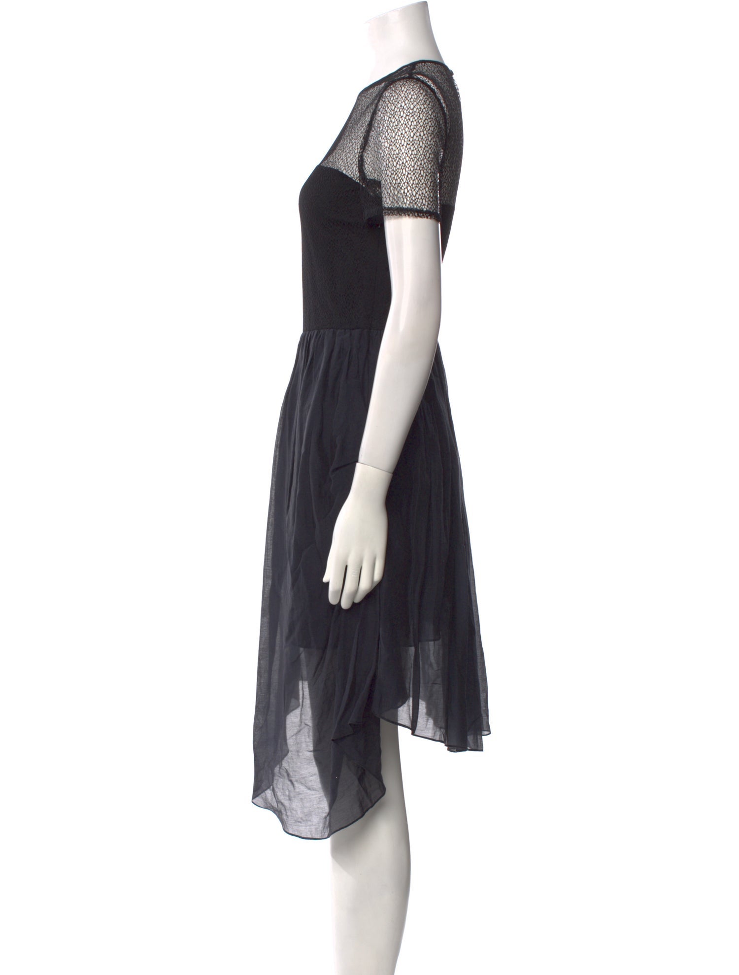 Proenza Schouler Crew Neck Midi Length Dress