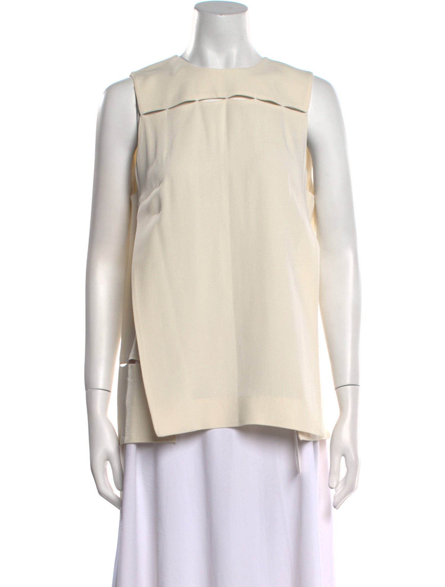 Proenza Schouler Crew Neck Sleeveless Blouse