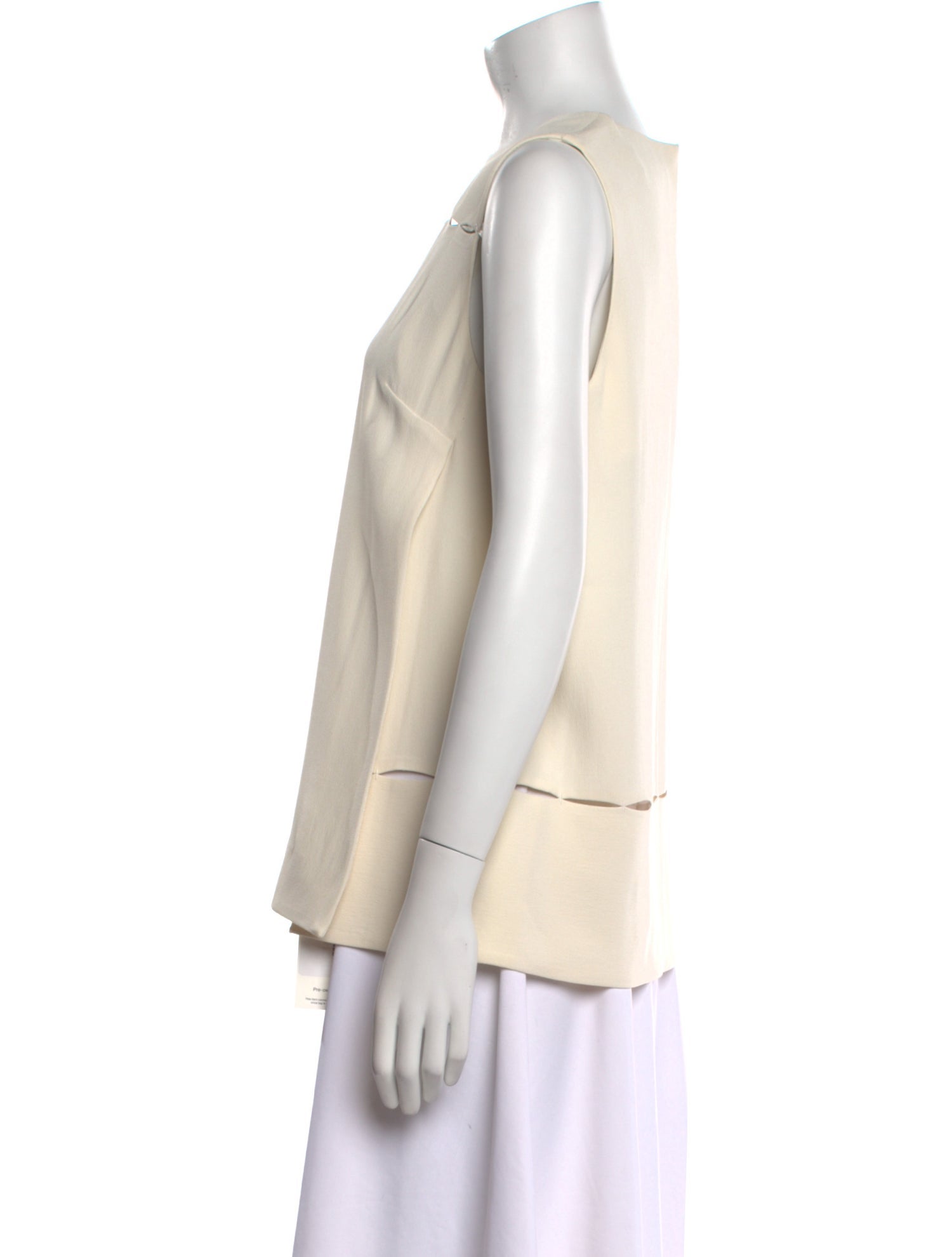 Proenza Schouler Crew Neck Sleeveless Blouse