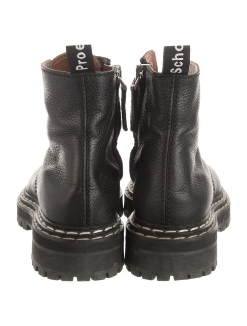 Proenza Schouler Leather Combat Boots