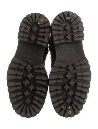 Proenza Schouler Leather Combat Boots