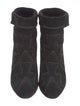 Proenza Schouler Suede Embroidered Accent Boots