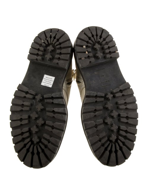 Proenza Schouler Leather Combat Boots