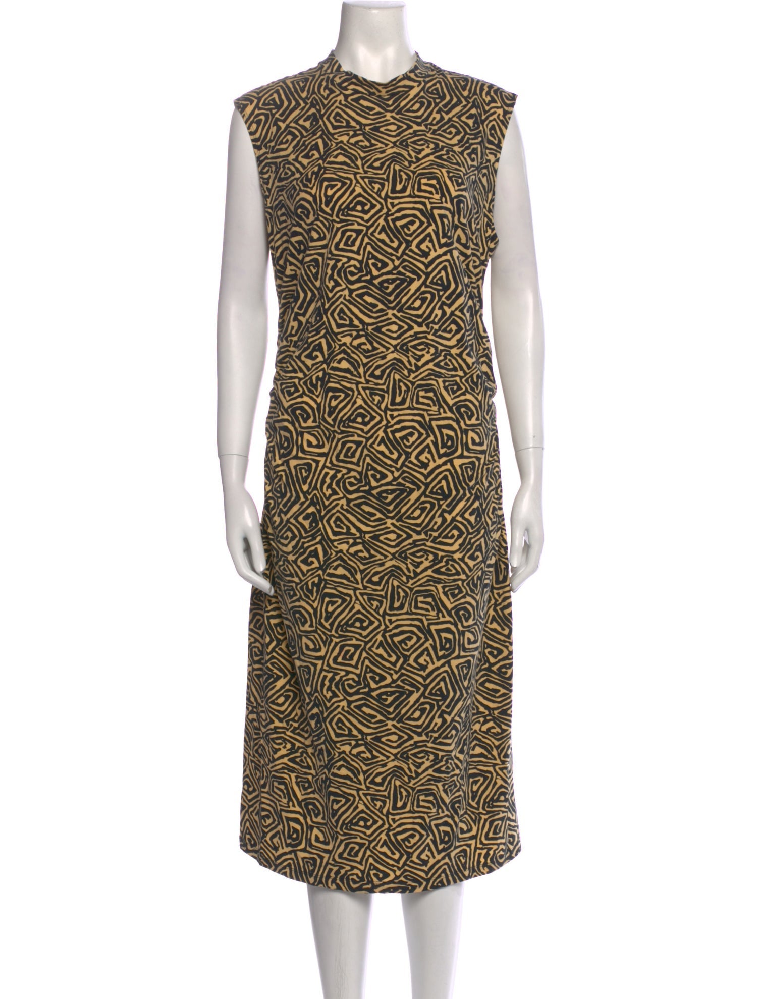 Proenza Schouler Printed Midi Length Dress