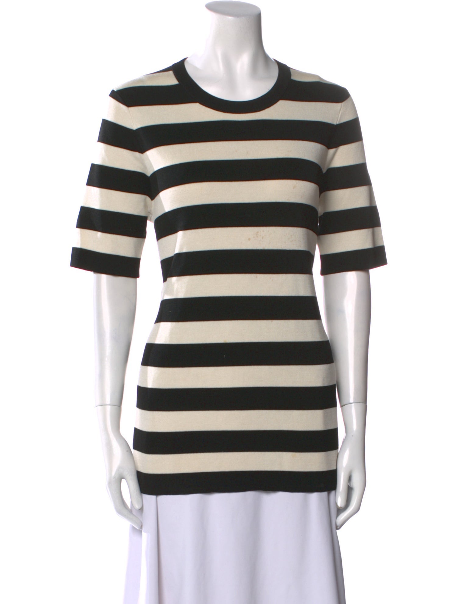 Proenza Schouler Striped Crew Neck T-Shirt